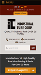 Mobile Screenshot of industrialtubecorp.com